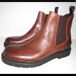 Frye Terra Leather Chelsea Boot Leather